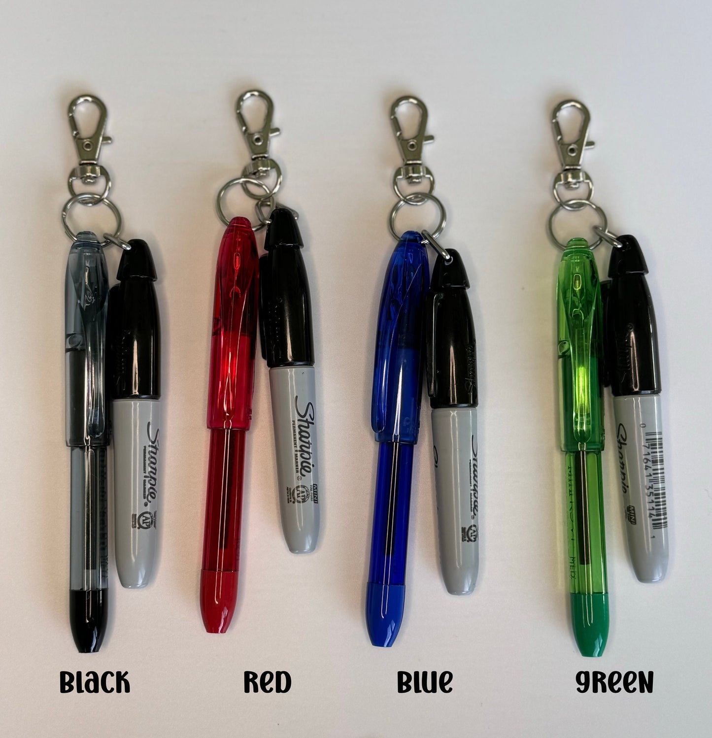 Mini Ballpoint Pen and Permanent Marker Set