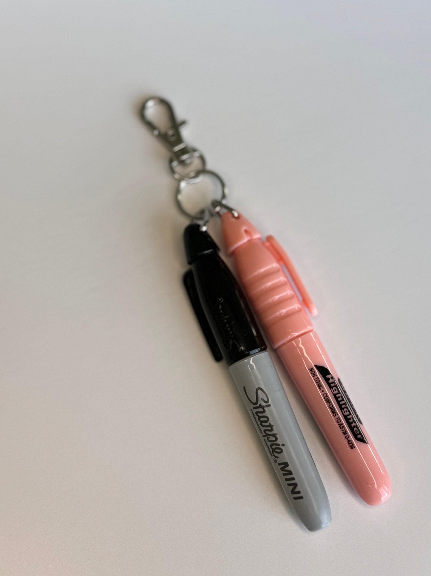 Permanet marker highlighter nursing badge reel accessory er nurse badge reel medical assistant breakaway lanyard pen keychain new nurse gift