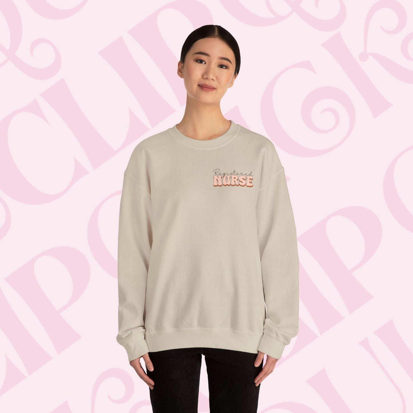 Daisy Nurse Crewneck