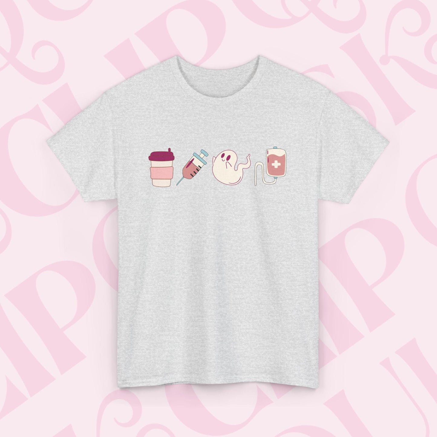 Halloween Medical T-shirt For Healthcare Worker Cute Fall Shirt Nurse