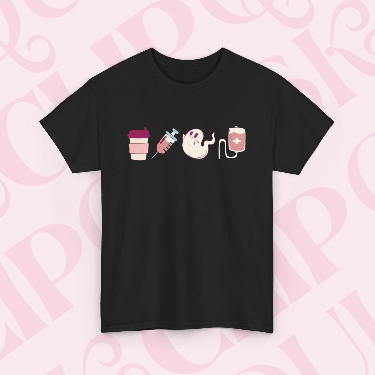 Halloween Medical T-shirt For Healthcare Worker Cute Fall Shirt Nurse