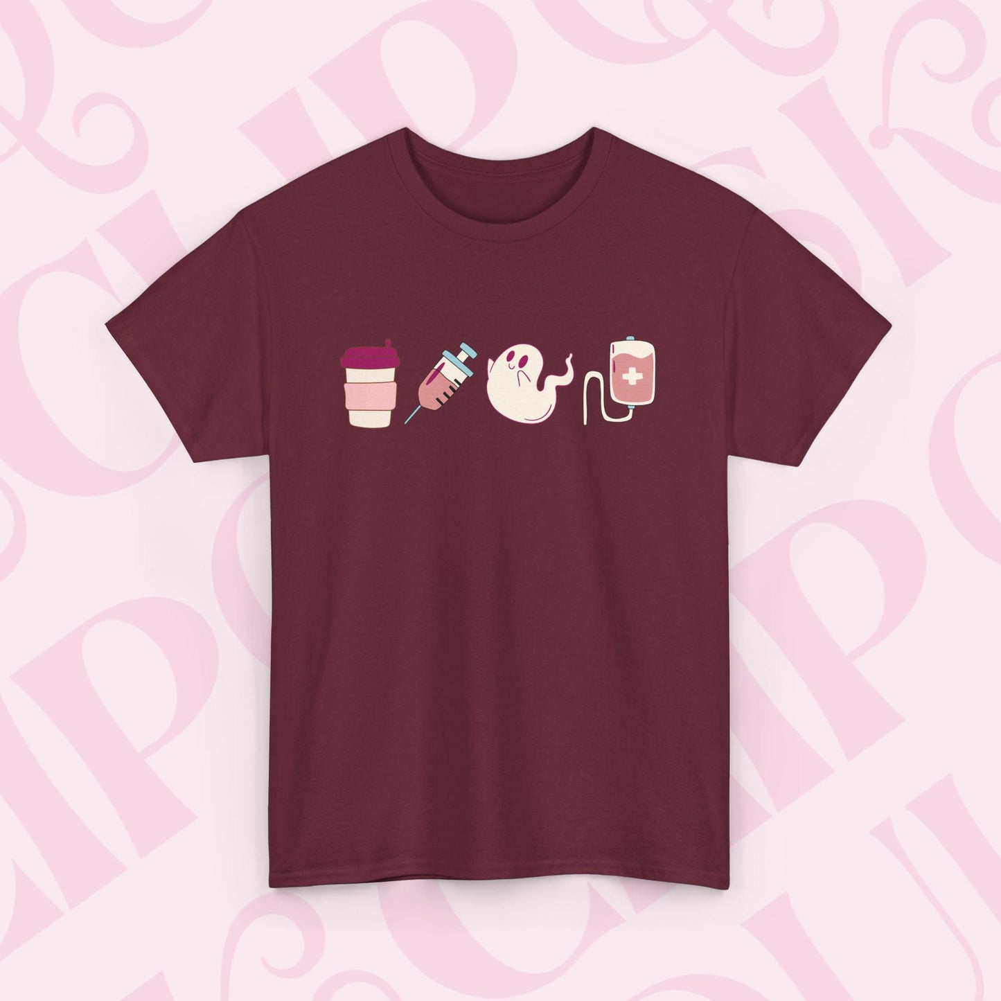 Halloween Medical T-shirt For Healthcare Worker Cute Fall Shirt Nurse