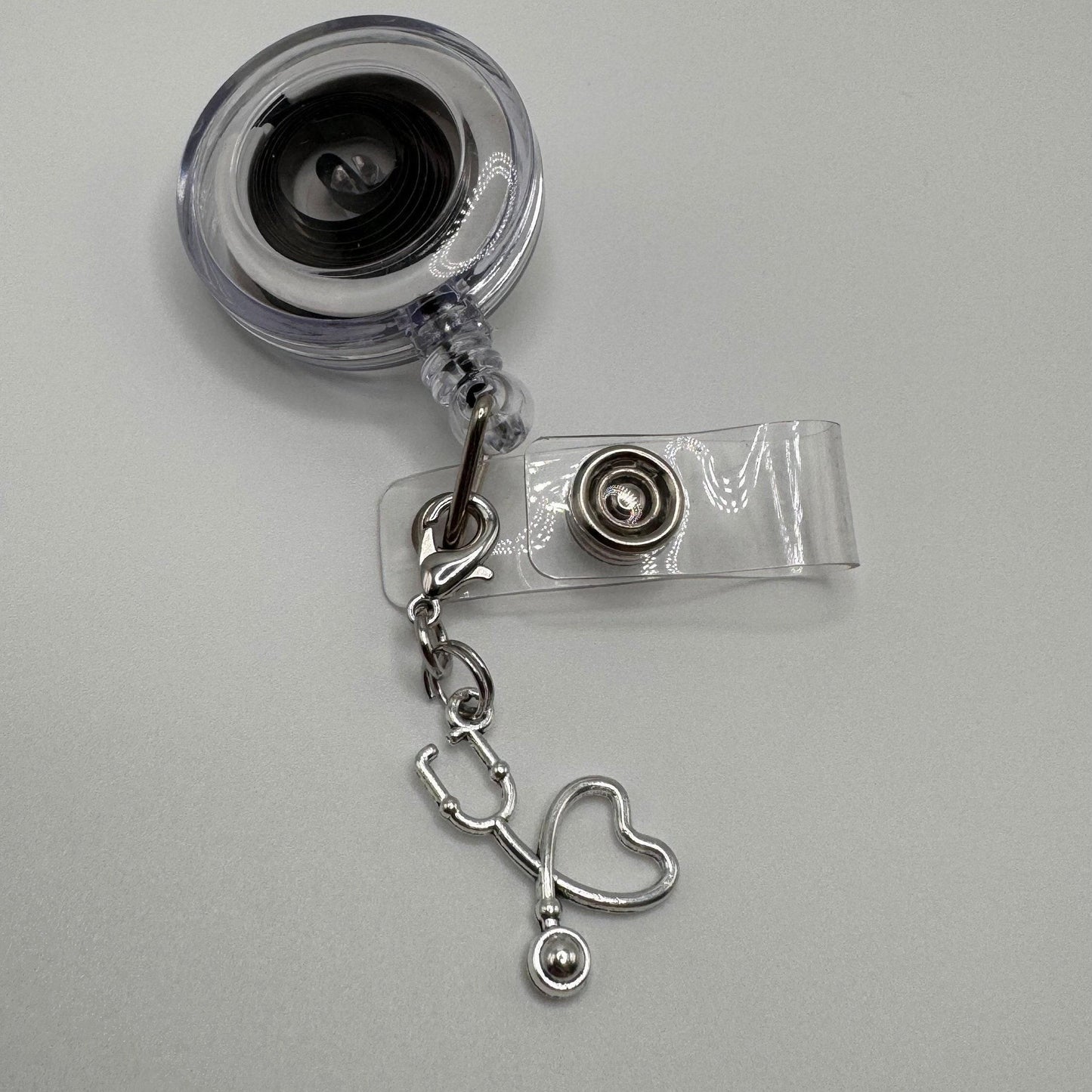 Stethoscope Badge Charm