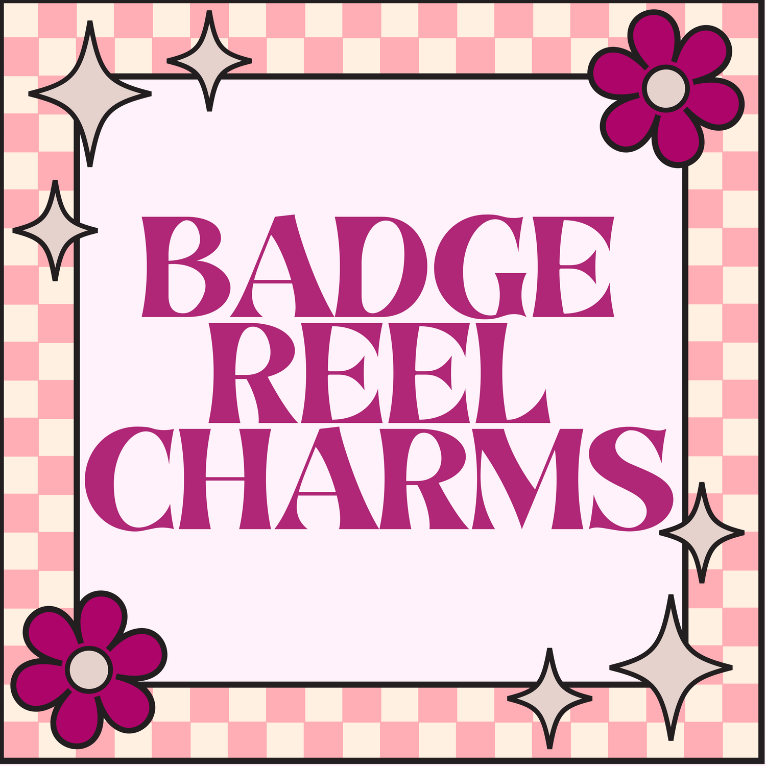 BADGE REEL CHARMS