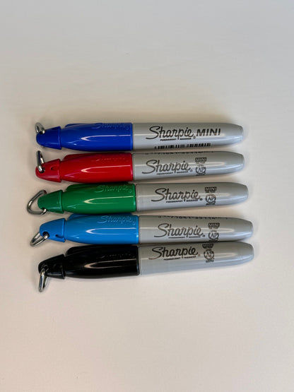 Mini Ballpoint Pen and Permanent Marker Set