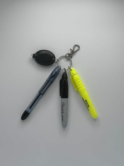 Original Ballpoint Pen Badge Reel Set
