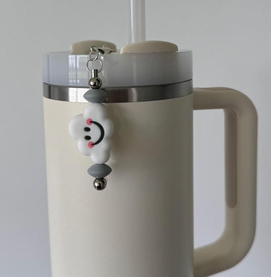 Vertical Cloud Tumbler Charm Chain