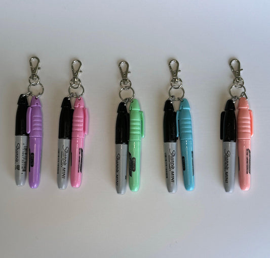 Permanet marker highlighter nursing badge reel accessory er nurse badge reel medical assistant breakaway lanyard pen keychain new nurse gift