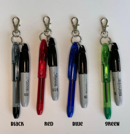 Ball Point Ink Pen and Permanent Marker Set