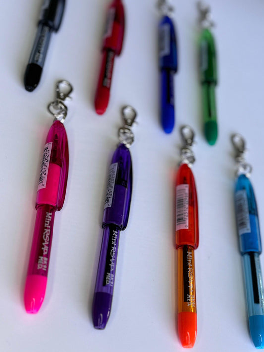 Single Mini Ball Point Pen Clip