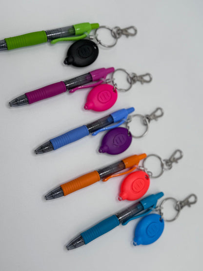 Single Mini Gel Ink Pen & Light