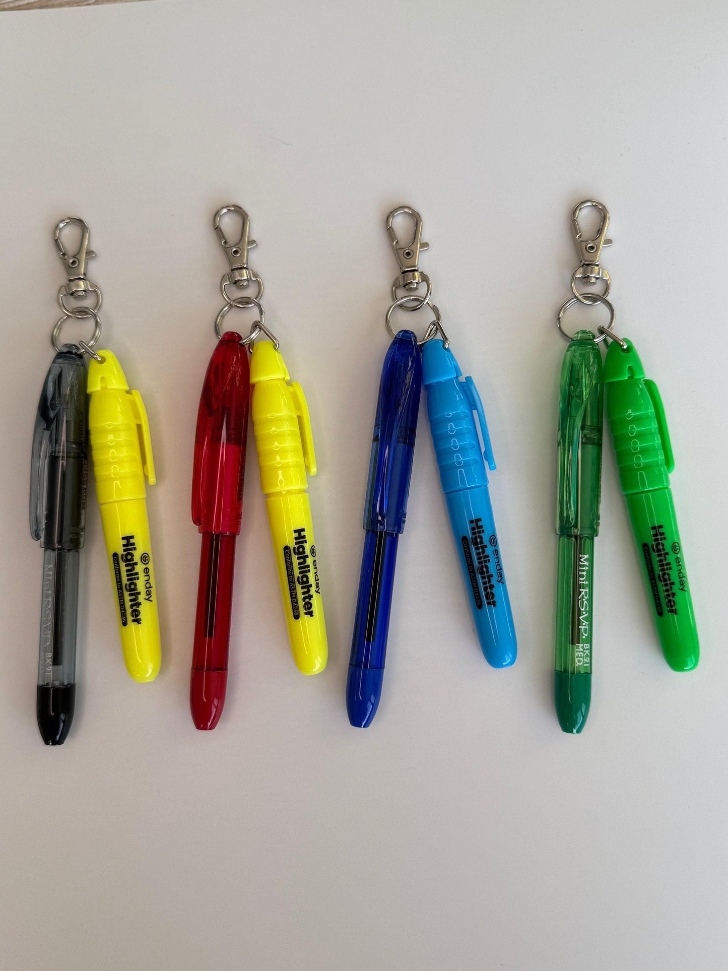 Ball Point Ink & Highlighter Set