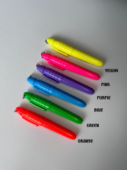Ball Point Ink & Highlighter Set