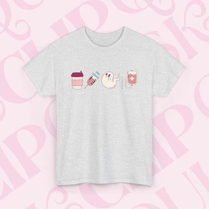Halloween Medical T-shirt For Healthcare Worker Cute Fall Shirt Nurse