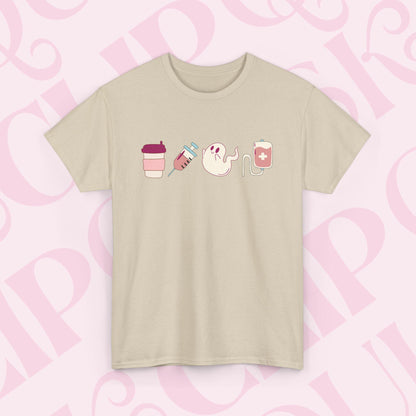 Halloween Medical T-shirt For Healthcare Worker Cute Fall Shirt Nurse