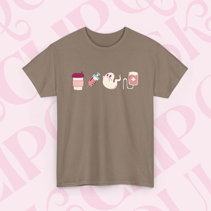 Halloween Medical T-shirt For Healthcare Worker Cute Fall Shirt Nurse