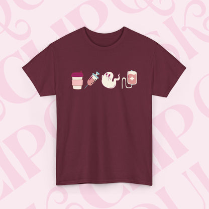 Halloween Medical T-shirt For Healthcare Worker Cute Fall Shirt Nurse
