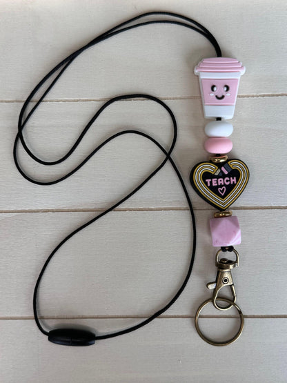 Coffee & Teach Lanyard