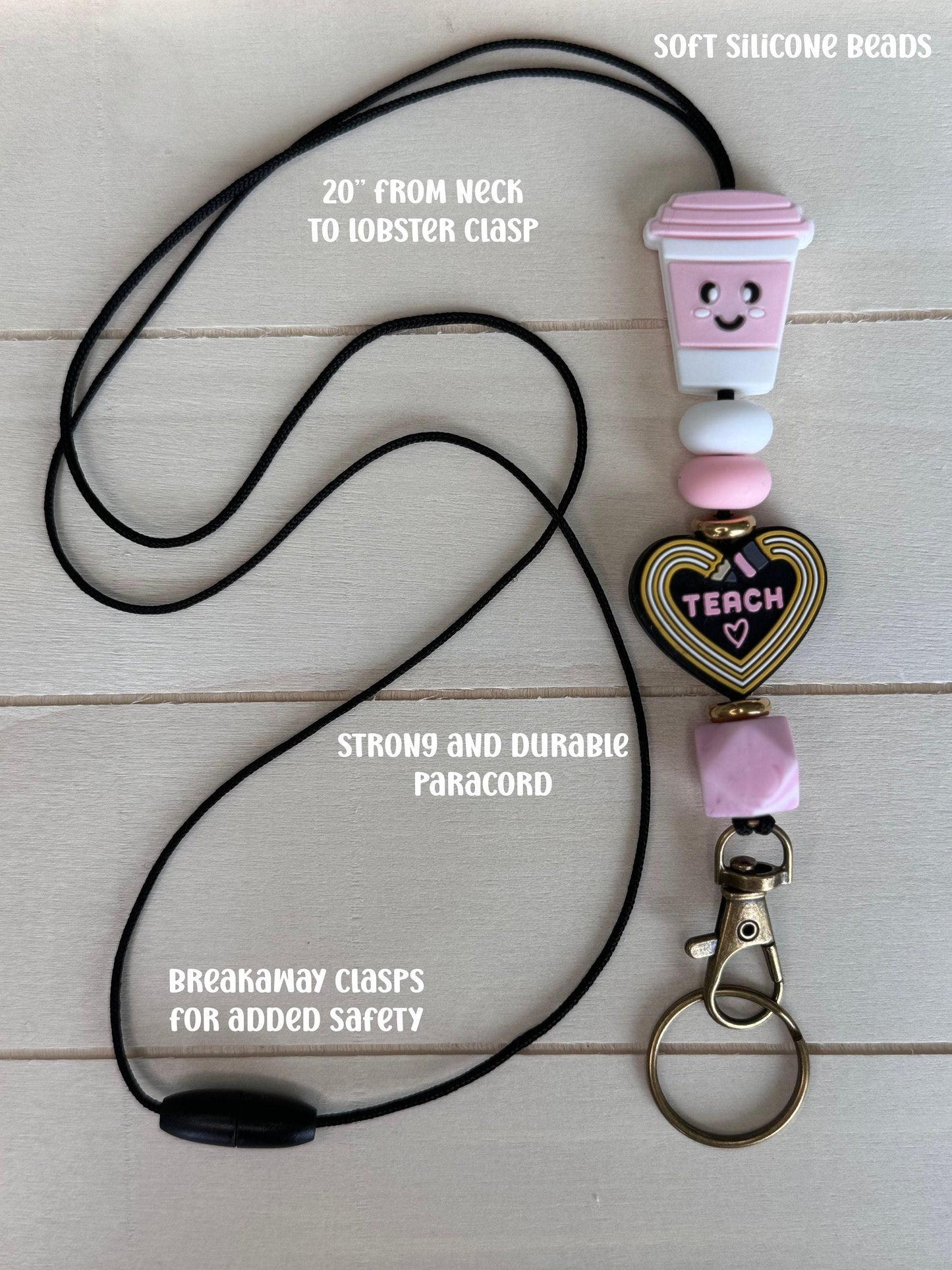 Coffee & Teach Lanyard