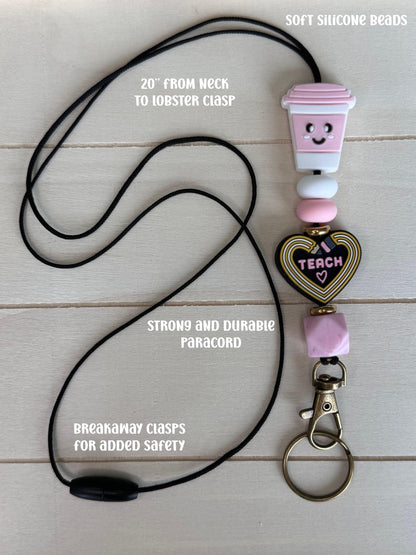 Coffee & Teach Lanyard