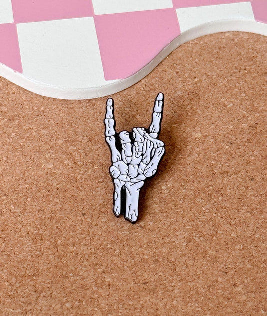 Skeleton cute enamel pin snarky badge reel accessory funny medical pins lanyard gift backpack collector pins quirky bookish gifts