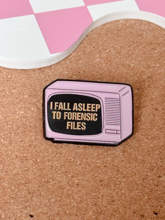 True crime lover cute enamel pin snarky badge reel accessory funny medical pins lanyard gift backpack collector pins quirky bookish gifts