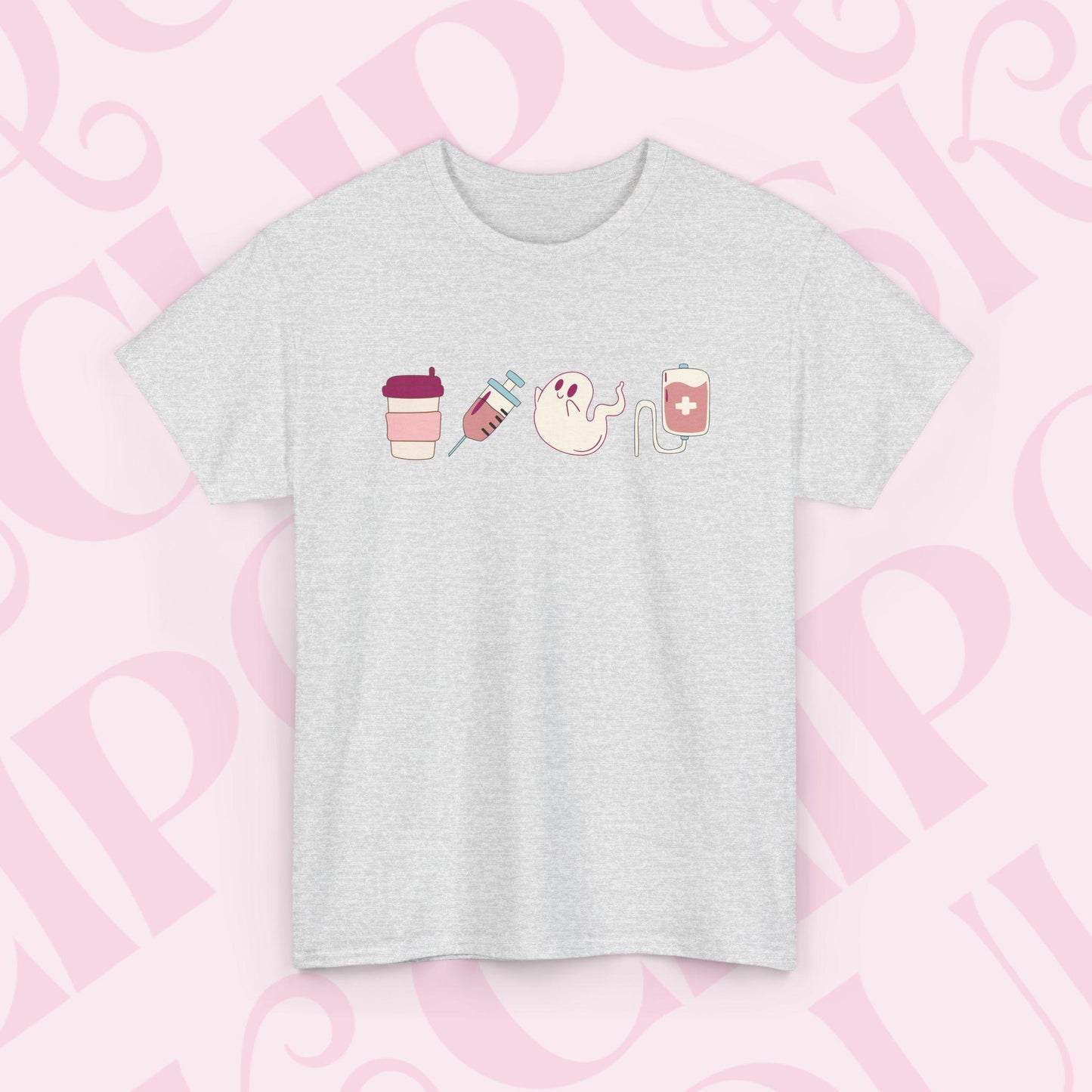 Halloween Medical T-shirt For Healthcare Worker Cute Fall Shirt Nurse