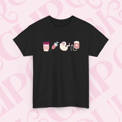 Halloween Medical T-shirt For Healthcare Worker Cute Fall Shirt Nurse