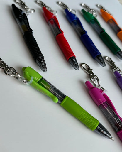 Gel ink pen for nurse badge reel accessory pen holder medical assistant lab tech breakaway lanyard pen keychain new nurse phlebotomist xray