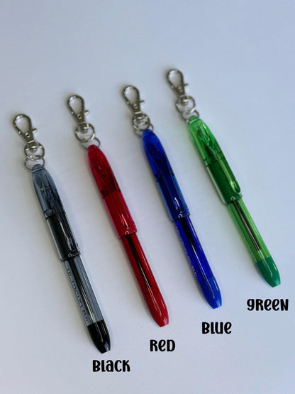 Ball point pen for nurse badge reel accessory pen holder medical assistant lab tech lanyard pen keychain new nurse gift cna pen with clip