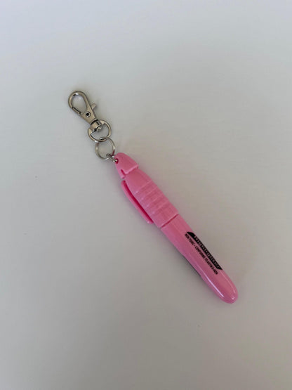 Mini highlighter badge reel accessory pen holder badge buddy pastel highlighter clip on breakaway lanyard cna medical assistant teacher gift