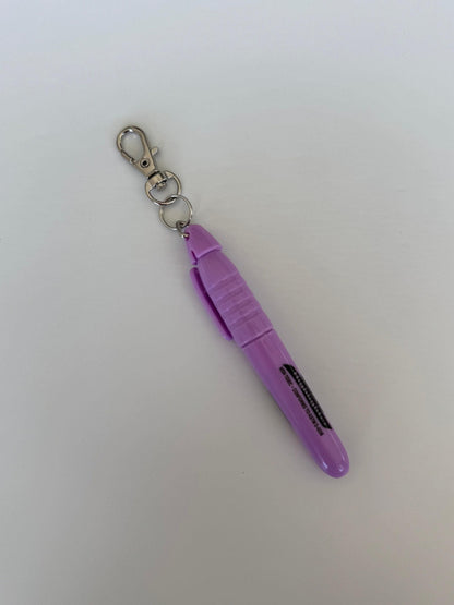Mini highlighter badge reel accessory pen holder badge buddy pastel highlighter clip on breakaway lanyard cna medical assistant teacher gift