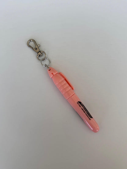 Mini highlighter badge reel accessory pen holder badge buddy pastel highlighter clip on breakaway lanyard cna medical assistant teacher gift