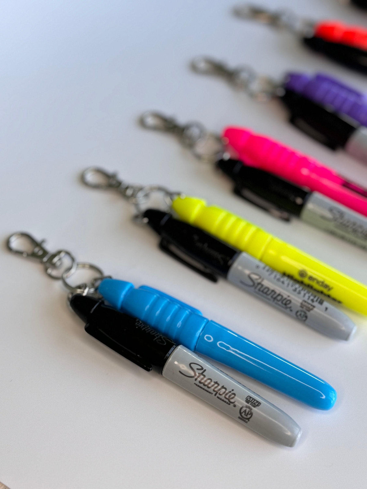 Permanet marker highlighter nursing badge reel accessory er nurse badge reel medical assistant breakaway lanyard pen keychain new nurse gift