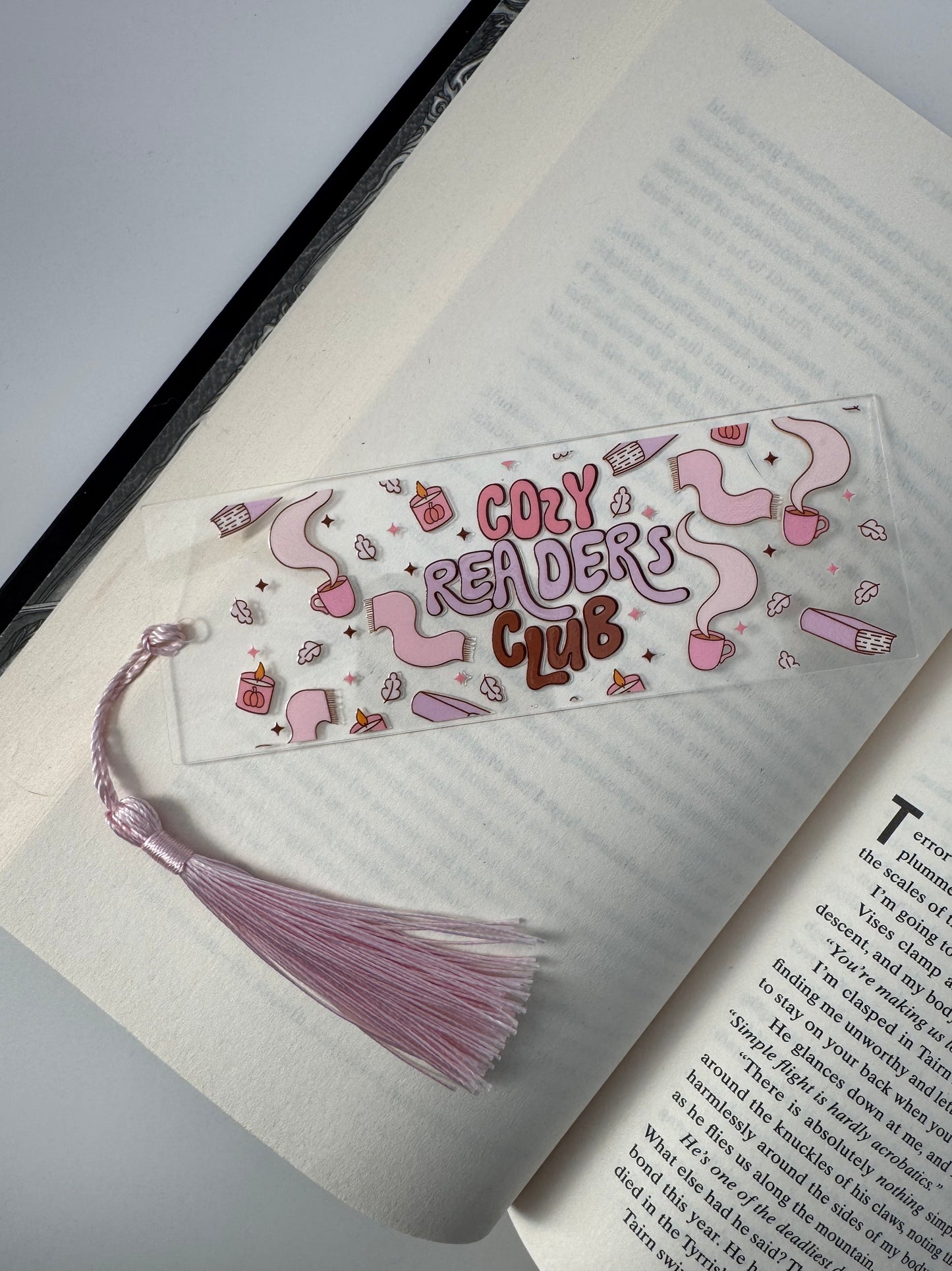 Cozy Reader Bookmark