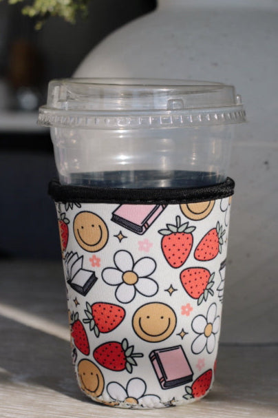 Happy Books Coffee Coozie